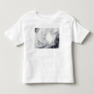 T-shirt Pour Les Tous Petits Tempête tropicale Nida au sud-est de Kadena