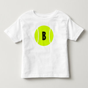 T-shirt Pour Les Tous Petits Tennis Baby / Toddler Texte Personnalisé Tennis Ba