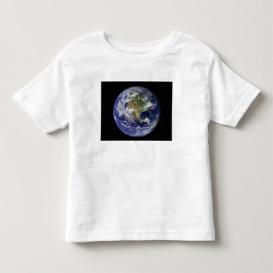 T-shirt Pour Les Tous Petits Terre entière montrant l'Amérique du Nord 4