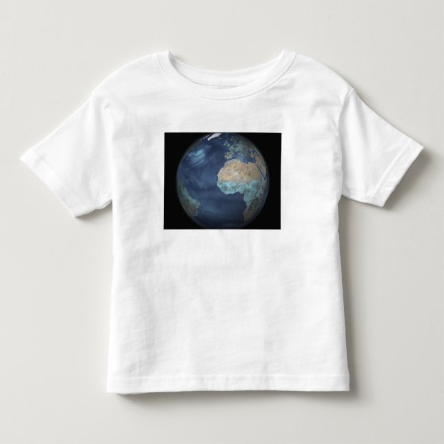 T-shirt Pour Les Tous Petits Terre entière montrant l'évaporation (Devant)