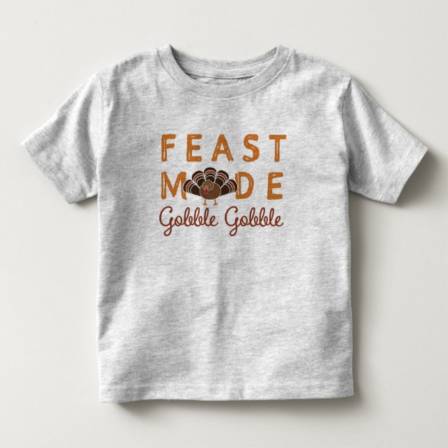 T-shirt Pour Les Tous Petits Thanksgiving (Devant)