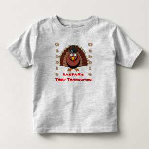 T-shirt Pour Les Tous Petits Thanksgiving de Kaspar le troisième