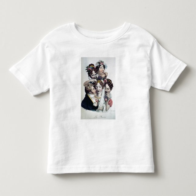 T-shirt Pour Les Tous Petits The Bride, vers 1820 (litho) (Devant)