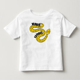 T-shirt Pour Les Tous Petits Thé de serpent célèbre dans le monde de l'enfant