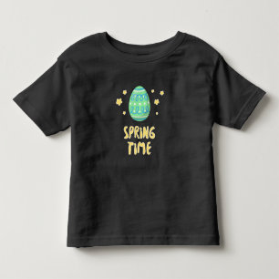 T-shirt Pour Les Tous Petits The Egg says it's Spring