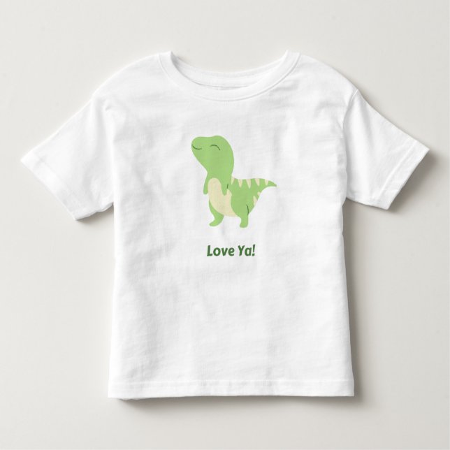 T-shirt Pour Les Tous Petits Thème Dragon de bébé (Devant)