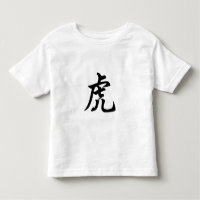 Tigre Caractère chinois traditionnel Symbole zodia