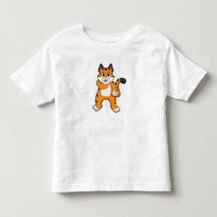 T-shirt Pour Les Tous Petits Tigre silencieux