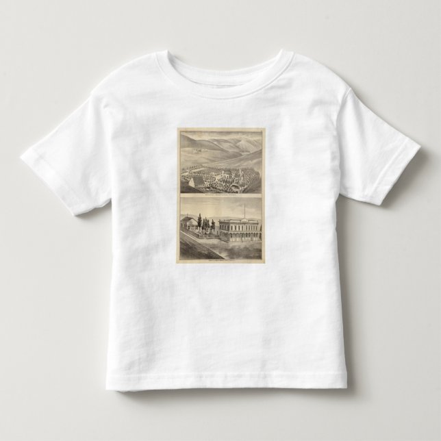 T-shirt Pour Les Tous Petits Tinctorial, propriétés de Hupers (Devant)