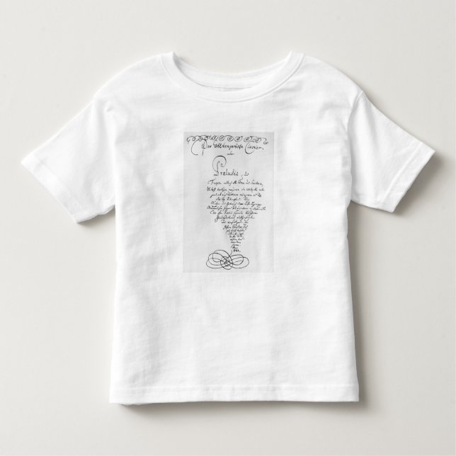 T-shirt Pour Les Tous Petits Titlepage manuscrit du puits gâché (Devant)