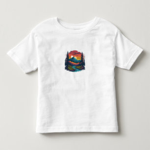T-shirt Pour Les Tous Petits **Titre** Serene Nature Wonderland Toddler