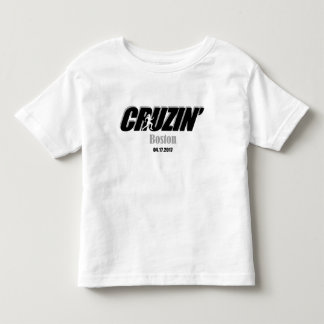 T-shirt Pour Les Tous Petits Toddler Boys Cruzin Boston