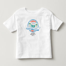 T-shirt Pour Les Tous Petits Toddler Famille Vacances Plage Été Personnalisé