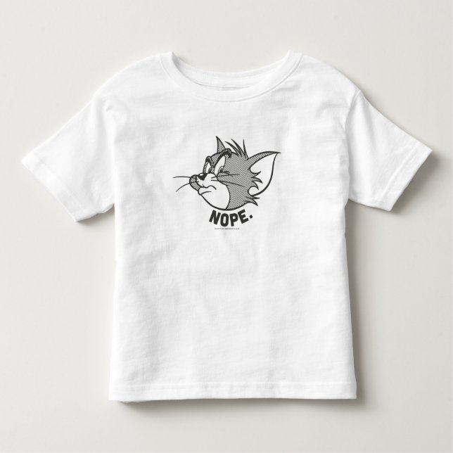 T-shirt Pour Les Tous Petits Tom Et Jerry | Tom Dit Non (Devant)