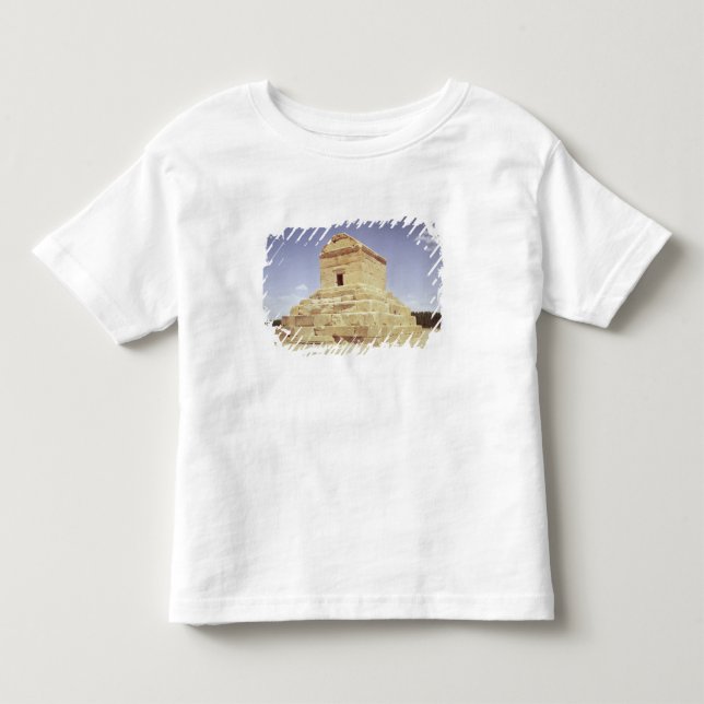 T-shirt Pour Les Tous Petits Tombe de Cyrus le grand (Devant)