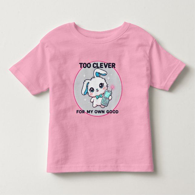 T-shirt Pour Les Tous Petits Too Clever (Devant)