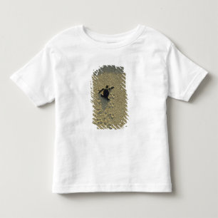 T-shirt Pour Les Tous Petits Tortue verte, (Chelonia mydas), éclos
