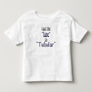 T-shirt Pour Les Tous Petits Totalement doigts "tubulaires"