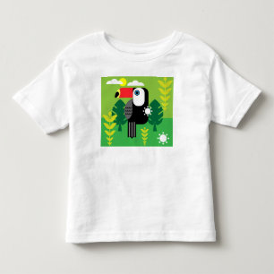 T-shirt Pour Les Tous Petits Toucan Oiseau Tropical