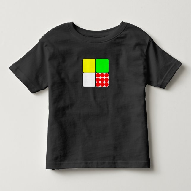 T-shirt Pour Les Tous Petits Tour de France Jerseys 3 Jaunes (Devant)