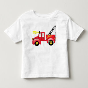 T-shirt Pour Les Tous Petits Tow Truck "ajoutez votre propre nom"