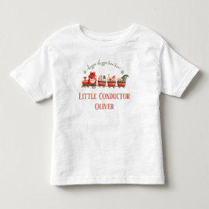 T-shirt Pour Les Tous Petits Train 2ème Anniversaire Petit Conducteur