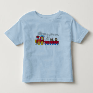 T-shirt Pour Les Tous Petits Train animal de Choo-Choo