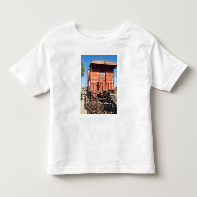 T-shirt Pour Les Tous Petits Train Caboose (Devant)