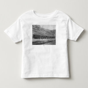 T-shirt Pour Les Tous Petits Train sur Burlington et le Missouri