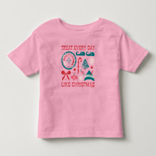 T-shirt Pour Les Tous Petits Traitez Chaque Jour Comme Noël