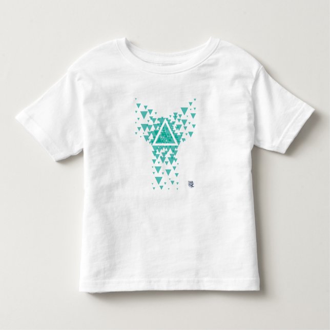 T-shirt Pour Les Tous Petits Triangle (Devant)