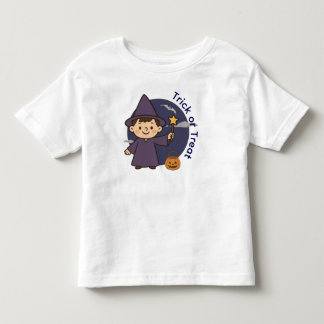 T-shirt Pour Les Tous Petits Trick ou Treat Design de l'Assistant adorable