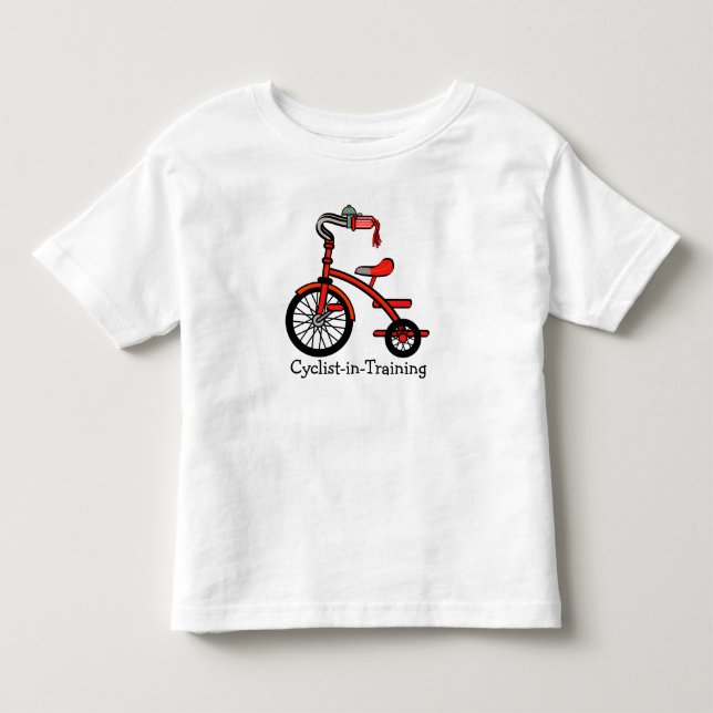 T-shirt Pour Les Tous Petits Tricycle Design Toddler (Devant)