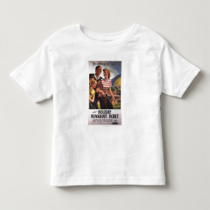 T-shirt Pour Les Tous Petits Trio de famille sur l'épargne de vagabond de