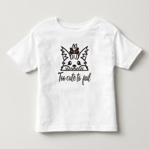 T-shirt Pour Les Tous Petits Trop mignon pour échouer