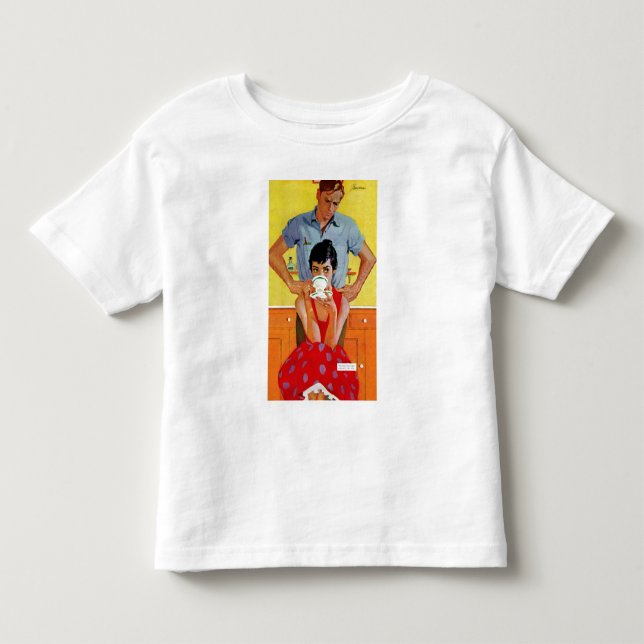 T-shirt Pour Les Tous Petits Trop Tard Pour Se Composer (Devant)
