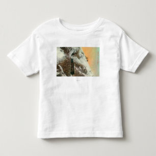 T-shirt Pour Les Tous Petits Tunnel sur Pacifique occidental et Yukon rr
