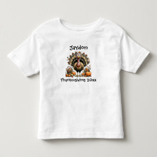 T-shirt Pour Les Tous Petits Turquie risquée Thanksgiving 20xx