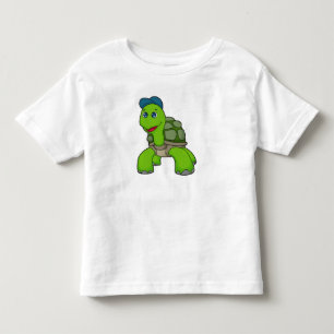 T-shirt Pour Les Tous Petits Turtle Cap