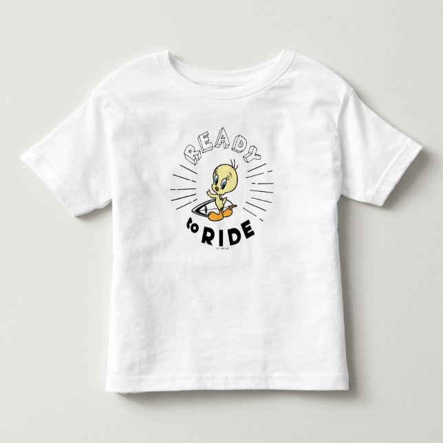 T-shirt Pour Les Tous Petits TWEETY™ Surfboard - Prêt à rouler (Devant)