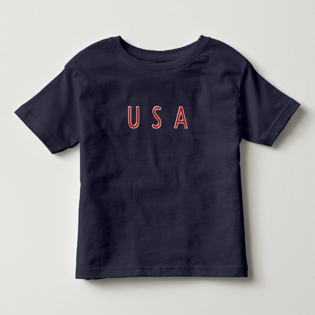 T-shirt Pour Les Tous Petits U S A Patriotique design (Devant)