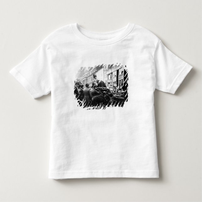 T-shirt Pour Les Tous Petits Un accident de la circulation (Devant)
