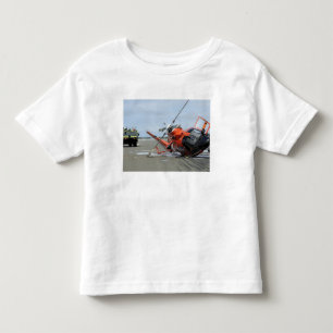 T-shirt Pour Les Tous Petits Un accident d'hélicoptère de dauphin de la garde