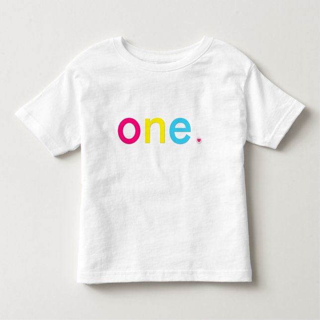 T-shirt Pour Les Tous Petits Un an (Devant)