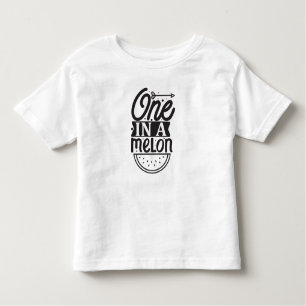 T-shirt Pour Les Tous Petits Un dans un melon (pastèque)