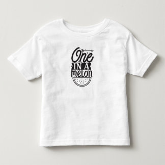 T-shirt Pour Les Tous Petits Un dans un melon (pastèque)
