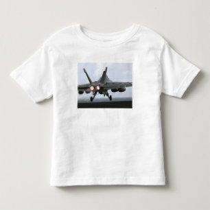 T-shirt Pour Les Tous Petits Un F/A-18E Super Hornet lance