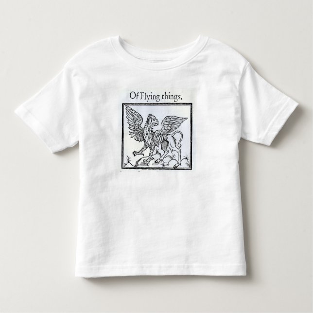 T-shirt Pour Les Tous Petits Un griffon (Devant)