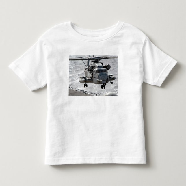 T-shirt Pour Les Tous Petits Un hélicoptère CH-53E Super Stallion (Devant)