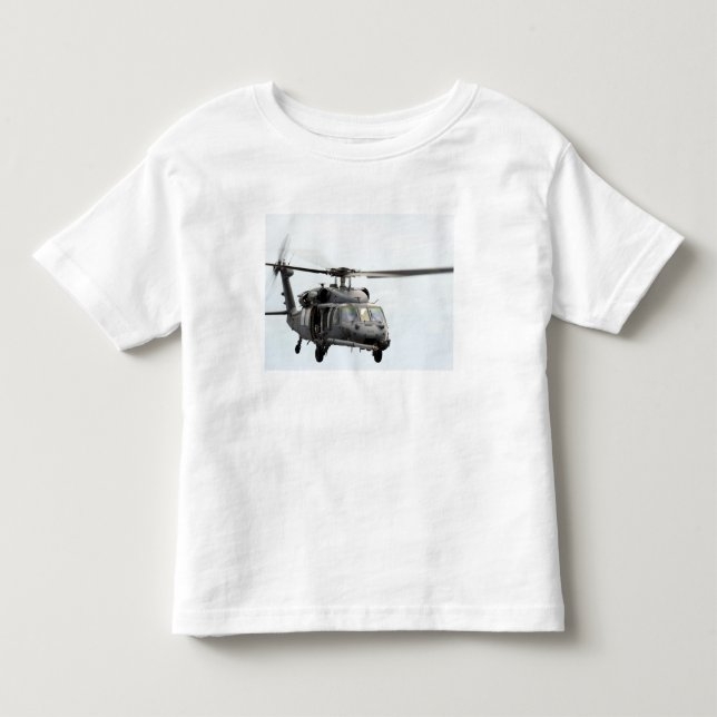 T-shirt Pour Les Tous Petits Un hélicoptère HH-60 Pave Hawk (Devant)